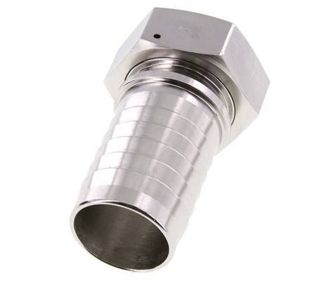 50x68 mm & G2'' Stainless Steel 1.4301 Hose Pillar with Union Nut DIN EN 14423 / DIN 2826