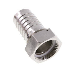 Colonne de tuyau 50x68 mm & G2'' en acier inoxydable 1.4301 avec ecrou-raccord DIN EN 14423 / DIN 2826