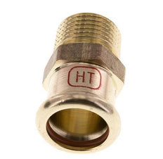 Raccord à sertir - 18mm Femelle & R 1/2'' Mâle - Alliage de cuivre