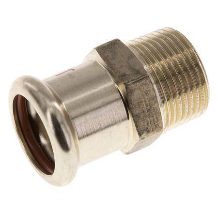 Raccord à sertir - 22mm Femelle & R 3/4'' Mâle - Alliage de cuivre