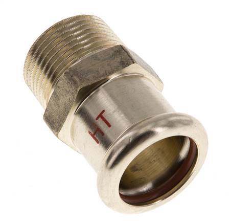 Raccord à sertir - 22mm Femelle & R 3/4'' Mâle - Alliage de cuivre