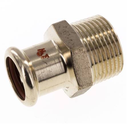 Raccord à sertir - 22mm Femelle & R 1'' Mâle - Alliage de cuivre