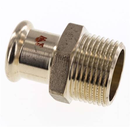 Raccord à sertir - 22mm Femelle & R 1'' Mâle - Alliage de cuivre