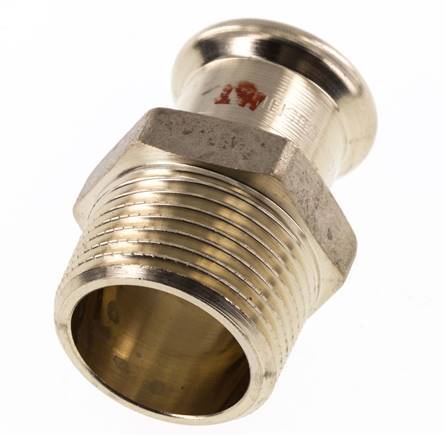 Raccord à sertir - 22mm Femelle & R 1'' Mâle - Alliage de cuivre