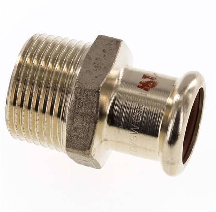 Raccord à sertir - 22mm Femelle & R 1'' Mâle - Alliage de cuivre