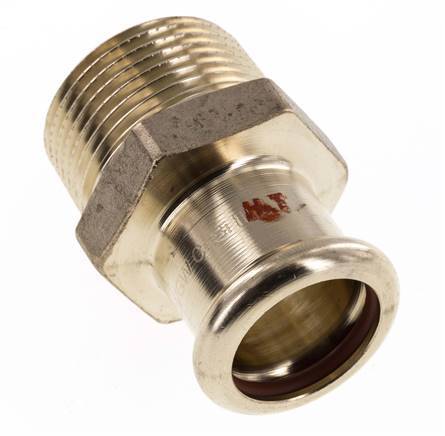 Raccord à sertir - 22mm Femelle & R 1'' Mâle - Alliage de cuivre