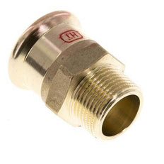 Raccord à sertir - 28mm Femelle & R 3/4'' Mâle - Alliage de cuivre