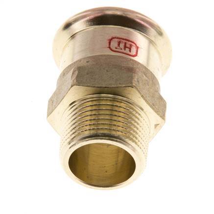 Raccord à sertir - 28mm Femelle & R 3/4'' Mâle - Alliage de cuivre