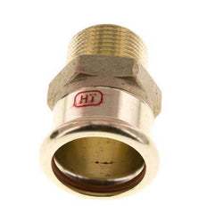 Raccord à sertir - 28mm Femelle & R 3/4'' Mâle - Alliage de cuivre