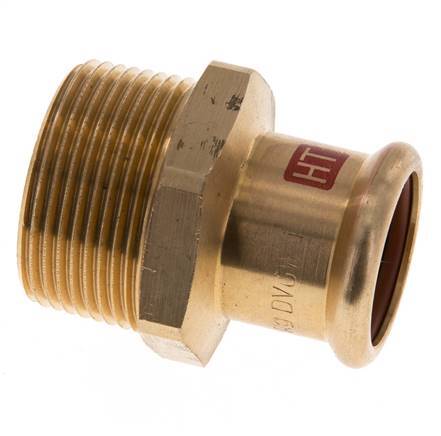 Raccord à sertir - 28mm Femelle & R 1-1/4'' Mâle - Alliage de cuivre