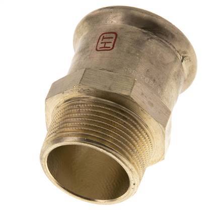Raccord à sertir - 42mm Femelle & R 1-1/4'' Mâle - Alliage de cuivre