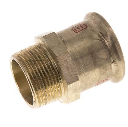 Raccord à sertir - 42mm Femelle & R 1-1/4'' Mâle - Alliage de cuivre
