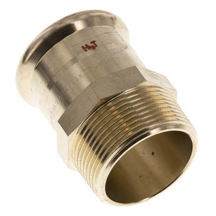 Raccord à sertir - 42mm Femelle & R 1-1/2'' Mâle - Alliage de cuivre