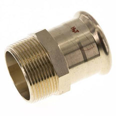 Raccord à sertir - 42mm Femelle & R 1-1/2'' Mâle - Alliage de cuivre