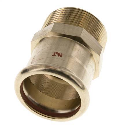 Raccord à sertir - 42mm Femelle & R 1-1/2'' Mâle - Alliage de cuivre