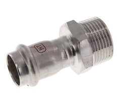 Raccord à sertir - 22mm Femelle & R 1'' Mâle - Acier inoxydable
