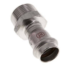 Raccord à sertir - 22mm Femelle & R 1'' Mâle - Acier inoxydable