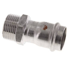 Raccord à sertir - 28mm Femelle & R 1'' Mâle - Acier inoxydable