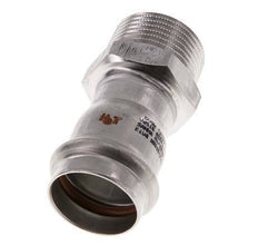 Raccord à sertir - 28mm Femelle & R 1'' Mâle - Acier inoxydable