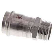 Raccord à sertir - 35mm Femelle & R 1'' Mâle - Acier inoxydable