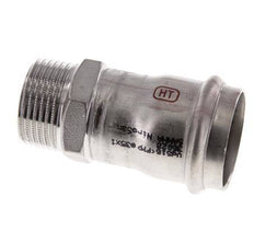 Raccord à sertir - 35mm Femelle & R 1'' Mâle - Acier inoxydable