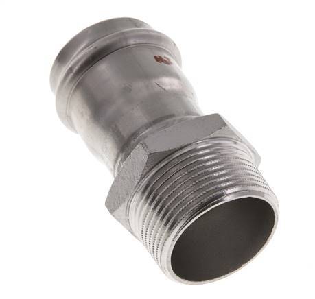 Raccord à sertir - 35mm Femelle & R 1-1/4'' Mâle - Acier inoxydable