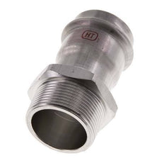 Raccord à sertir - 42mm Femelle & R 1-1/2'' Mâle - Acier inoxydable