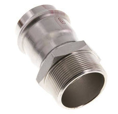 Raccord à sertir - 54mm Femelle & R 2'' Mâle - Acier inoxydable