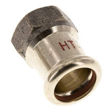 Raccord à sertir - 18mm Femelle & Rp 1/2'' Femelle - Alliage de cuivre