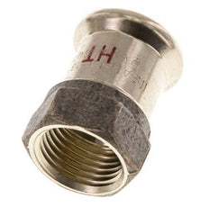 Raccord à sertir - 18mm Femelle & Rp 1/2'' Femelle - Alliage de cuivre