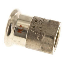 Raccord à sertir - 22mm Femelle & Rp 1/2'' Femelle - Alliage de cuivre