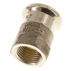 Raccord à sertir - 22mm Femelle & Rp 1/2'' Femelle - Alliage de cuivre