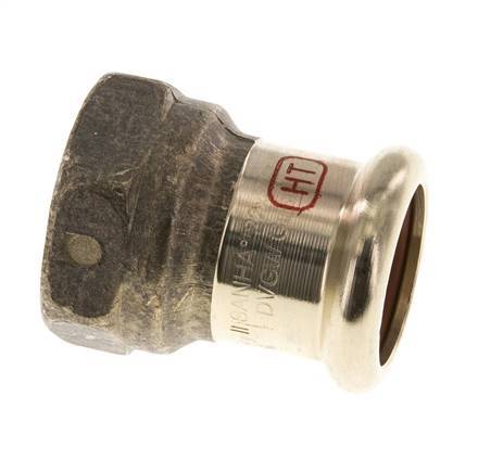 Raccord à sertir - 22mm Femelle & Rp 3/4'' Femelle - Alliage de cuivre