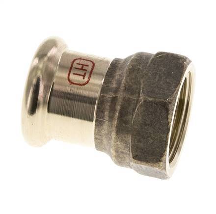 Raccord à sertir - 22mm Femelle & Rp 3/4'' Femelle - Alliage de cuivre