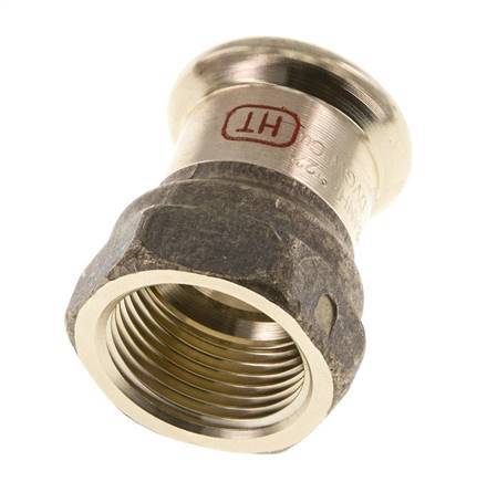 Raccord à sertir - 22mm Femelle & Rp 3/4'' Femelle - Alliage de cuivre