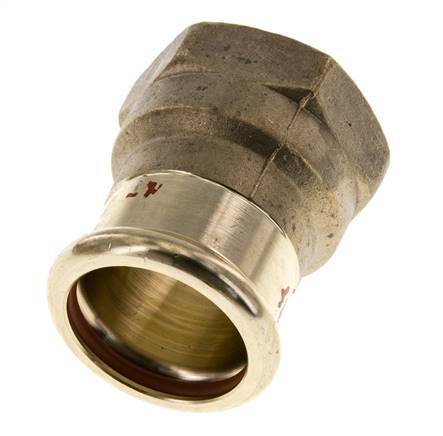 Raccord à sertir - 22mm Femelle & Rp 1'' Femelle - Alliage de cuivre