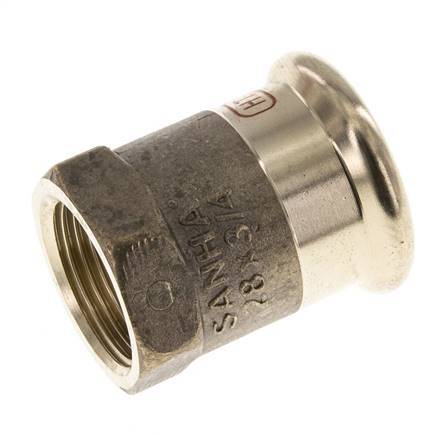 Press Fitting - 28mm Female & Rp 3/4'' Female - Copper alloy