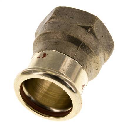Raccord à sertir - 28mm Femelle & Rp 1'' Femelle - Alliage de cuivre