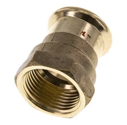 Raccord à sertir - 28mm Femelle & Rp 1'' Femelle - Alliage de cuivre