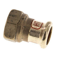 Press Fitting - 35mm Female & Rp 1'' Female - Copper alloy