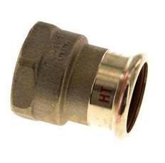 Raccord à sertir - 35mm Femelle & Rp 1-1/4'' Femelle - Alliage de cuivre