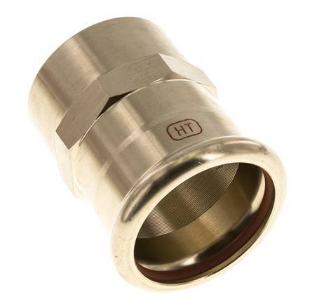 Raccord à sertir - 42mm Femelle & Rp 1-1/4'' Femelle - Alliage de cuivre