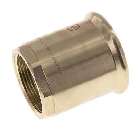Press Fitting - 54mm Female & Rp 1-1/2'' Female - Copper alloy