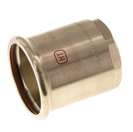 Press Fitting - 54mm Female & Rp 1-1/2'' Female - Copper alloy