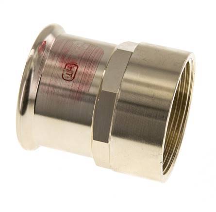 Raccord à sertir - 54mm Femelle & Rp 2'' Femelle - Alliage de cuivre
