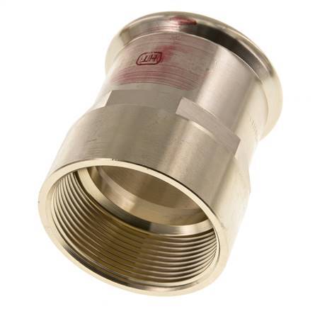 Raccord à sertir - 54mm Femelle & Rp 2'' Femelle - Alliage de cuivre