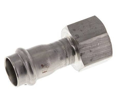 Raccord à sertir - 18mm Femelle & Rp 3/4'' Femelle - Acier inoxydable