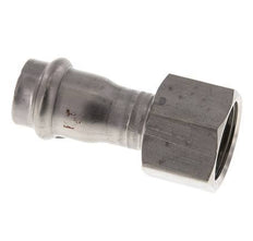 Raccord à sertir - 18mm Femelle & Rp 3/4'' Femelle - Acier inoxydable