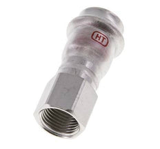 Raccord à sertir - 22mm Femelle & Rp 1/2'' Femelle - Acier inoxydable