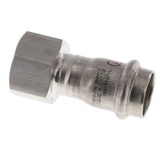 Raccord à sertir - 22mm Femelle & Rp 3/4'' Femelle - Acier inoxydable